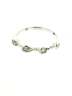 Affinity Sterling Silver Diamond Band Ring (Copy)