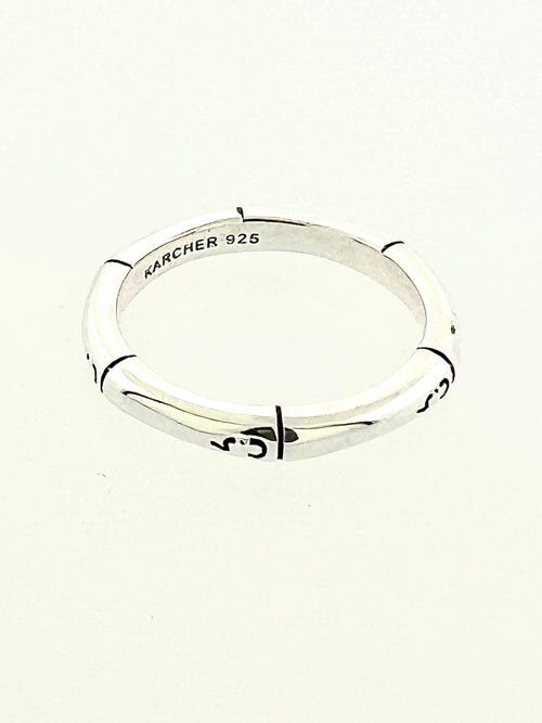 Structure Sterling Silver Band