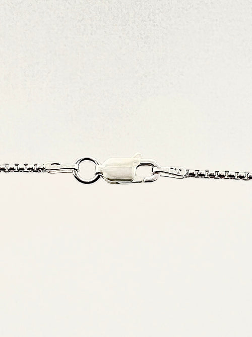 Affinity Sterling Silver 6mm London Blue Topaz Pendant with Chain