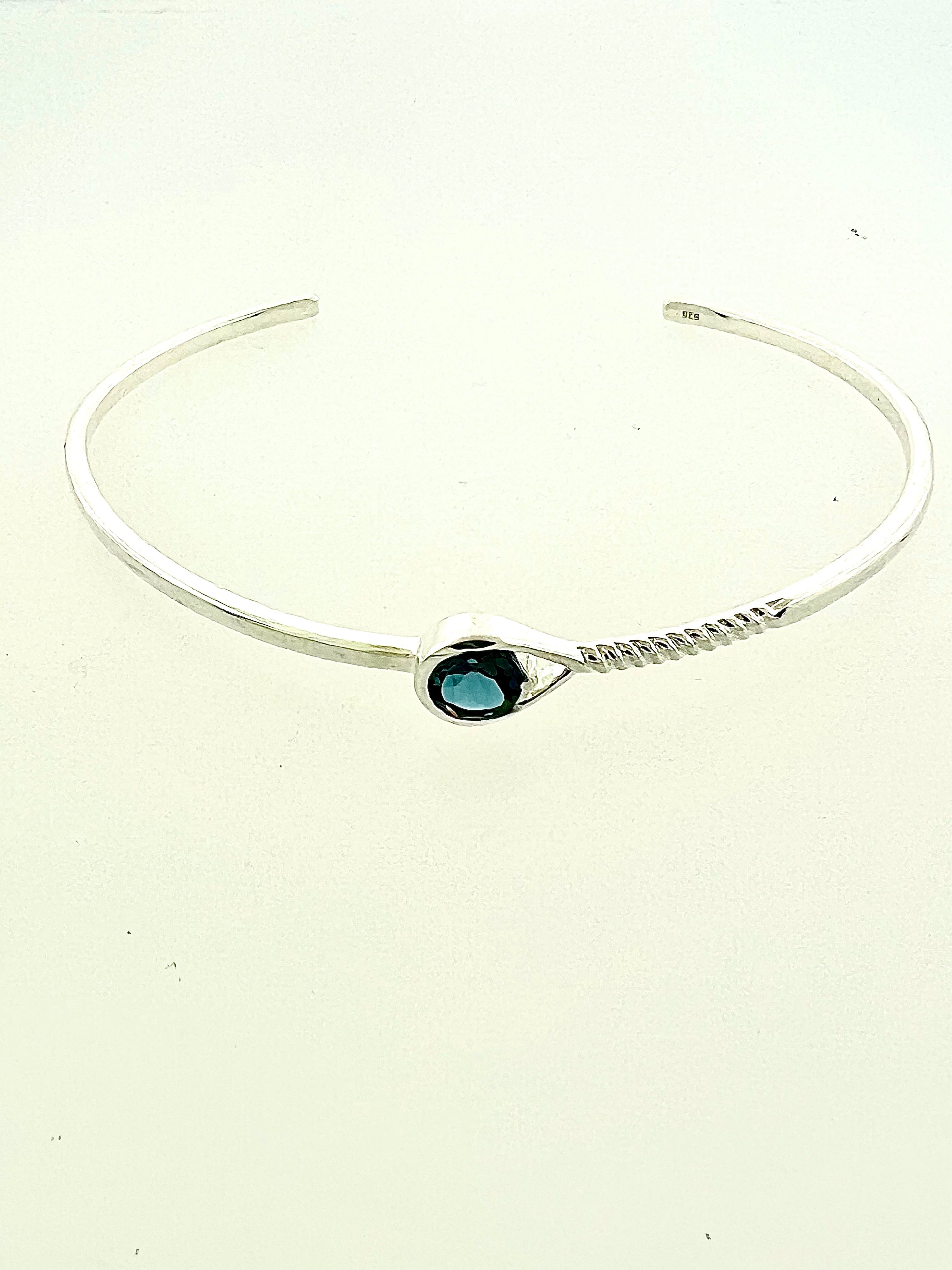 送税込【CRAFTD London】BLUE CRYSTAL GEMSTONE BRACELET (2色) 送税込【CRAFTD London】BLUE CRYSTAL GEMSTONE BRACELET (2色)